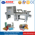 Semi automatic thermal shrinkable film over-wrapping machine
